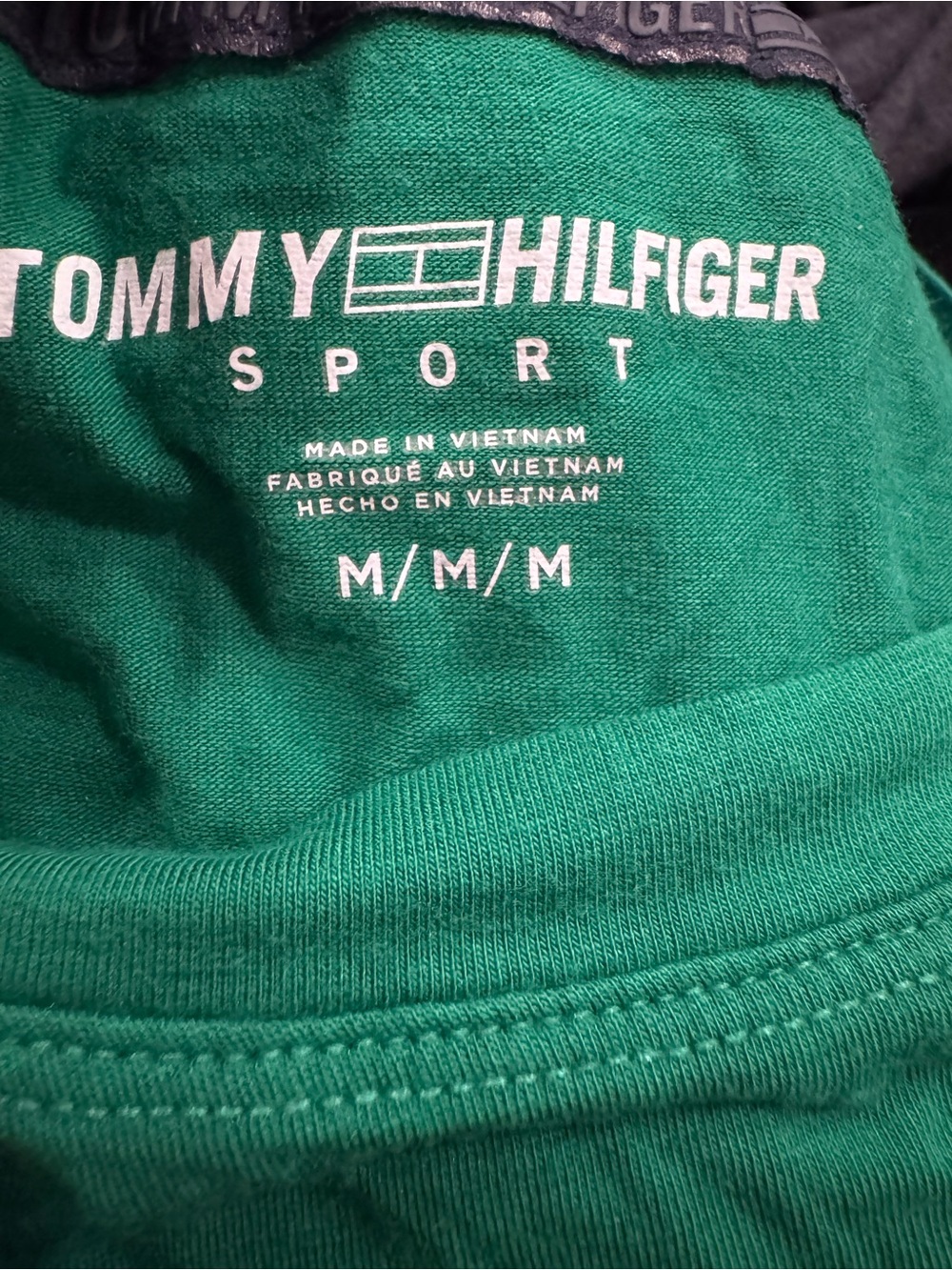 Tommy Hilfiger Green Logo Tee - Picture 4 of 6